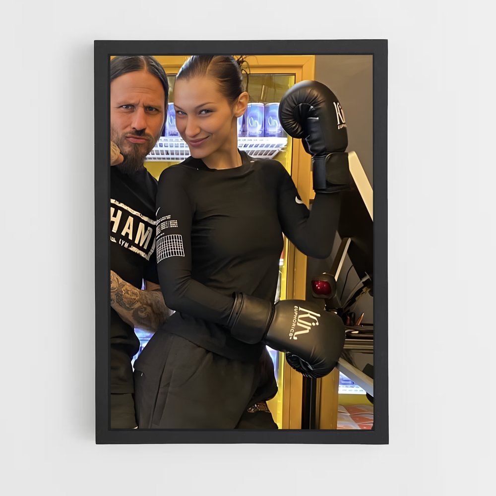Poster Power Duo – affiche Kick-boxing (vue 2)